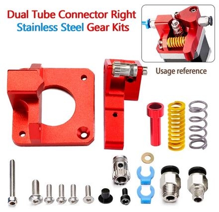 Upgrade Extruder Getriebe mit Dual Connector