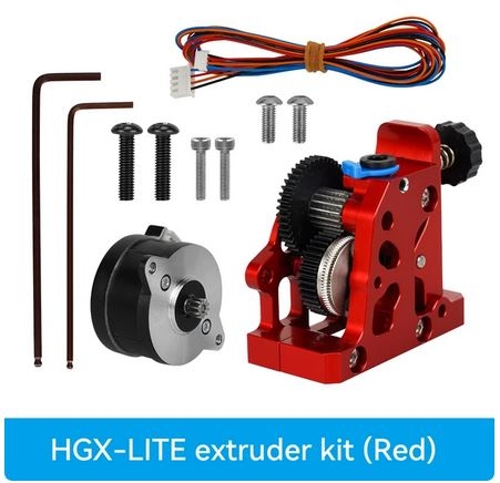 Dual-Gear-Extruder HGX-Lite Red