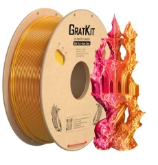 Gratkit Silk Multicolor Dual PLA Filament 1Kg