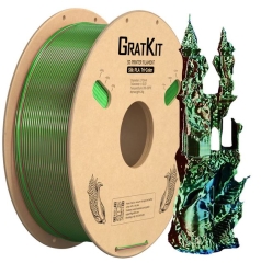 Gratkit Silk Multicolor Dual PLA Filament 1Kg