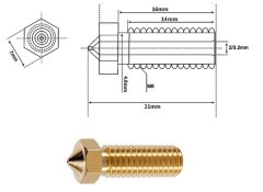 Artillery Sidewinder Hotend Kit X1/X2/Genius/Genius Pro