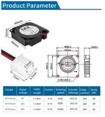 Turbo Radial Fan 24V