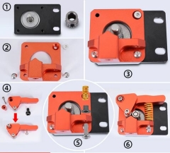 Upgrade Extruder Getriebe mit Dual Connector